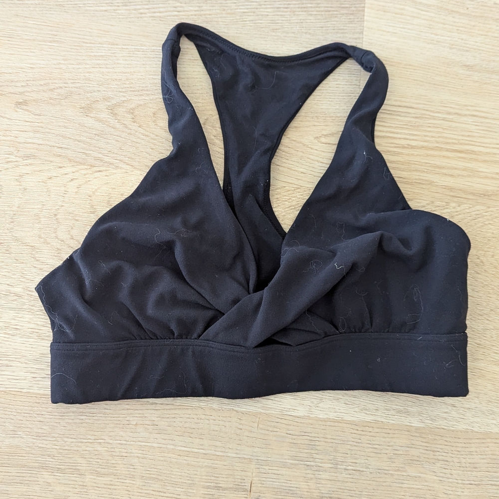 Black Sports Bra